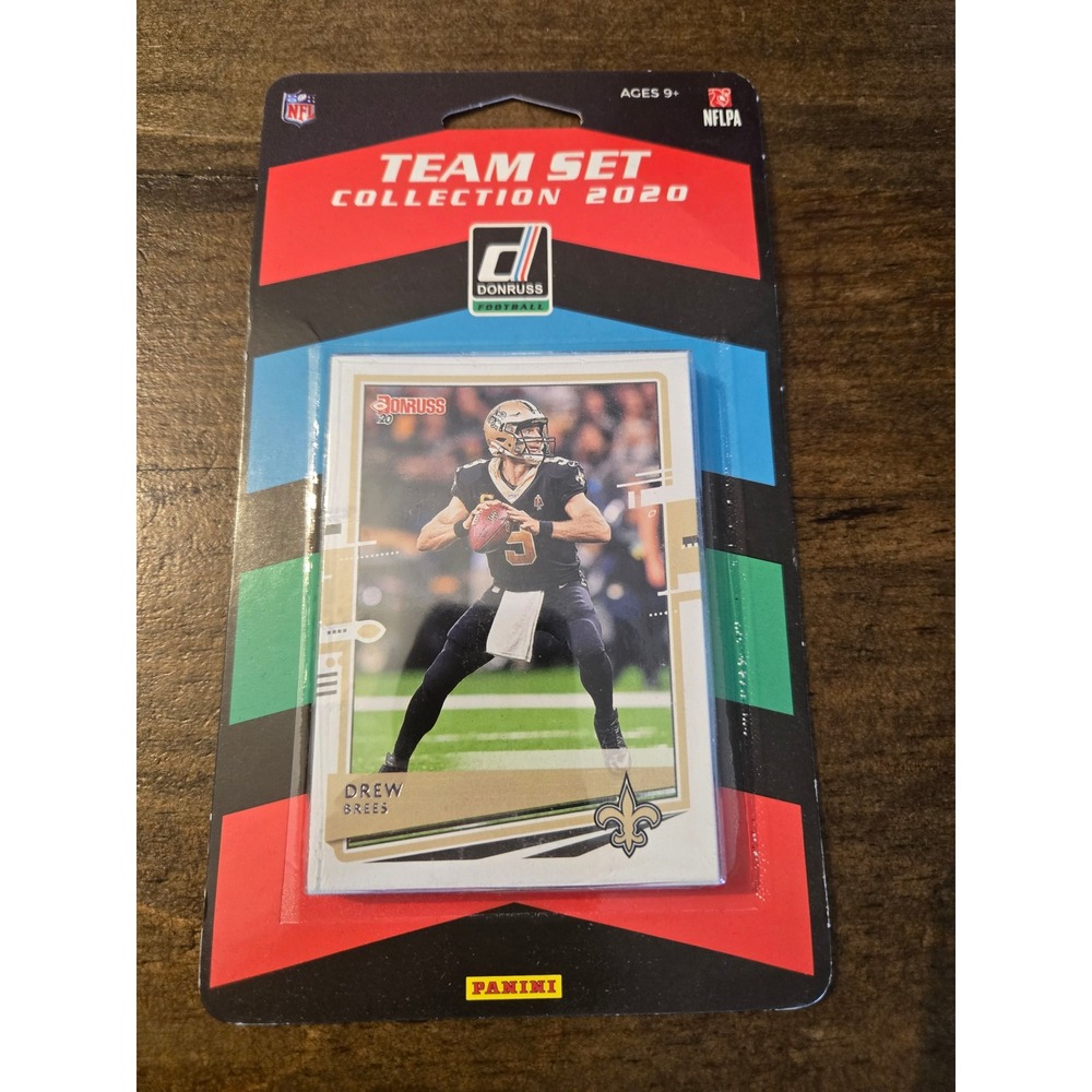 2020 Panini Donruss Football 12-Card Team Set New Orleans Saints NEW SEALED